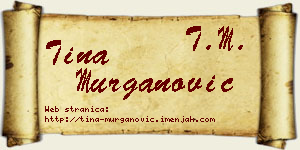 Tina Murganović vizit kartica